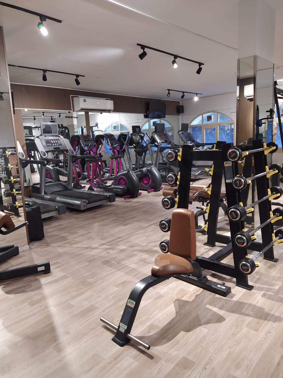Women in fitness class