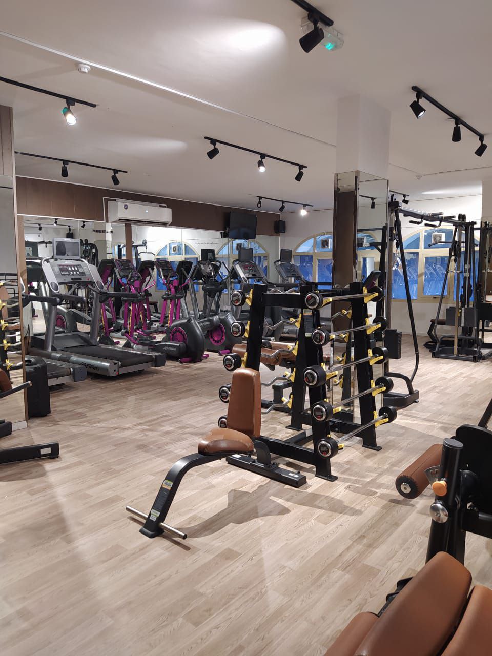 Gym interior